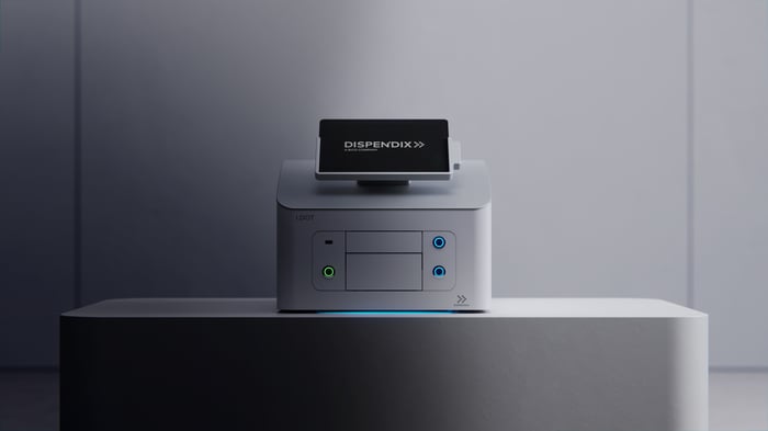The I.DOT Liquid Handler can dispense volumes as low as 0.1 nanoliter and provides accurate liquid handling for next-generation sequencing (NGS) experiments used in rare disease research.